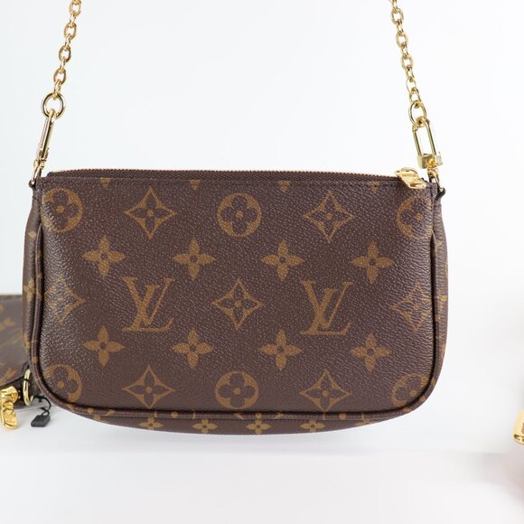Louis Vuitton Monogram Multi Pochette Accessories Rose Clair - Picture 8 of 13